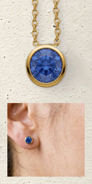 Corund One Stone Set