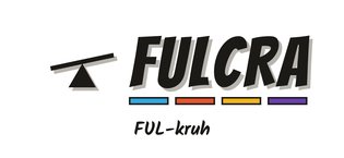 Fulcra wordmark with the lever mark