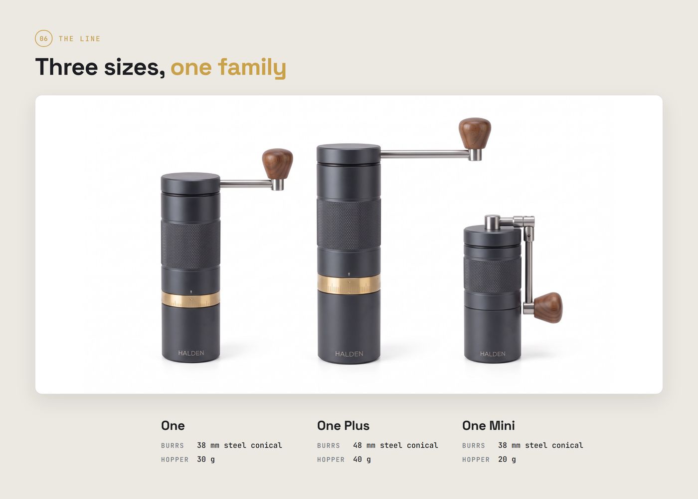Chapter 06, the line: One, One Plus and One Mini